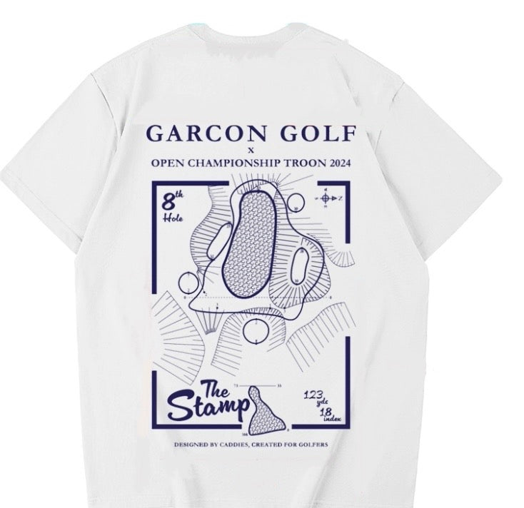 Garcon Golf Troon Custom Tee 2024 - The Stamp T Shirt