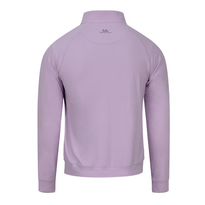 Purple long-sleeve shirt on a white background